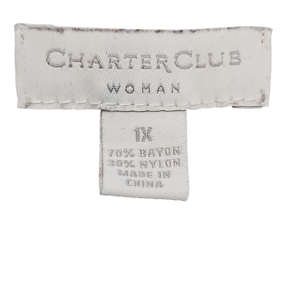 Charter Club Black and Gray Wonen"s Cardigan - Picture 4 of 4
